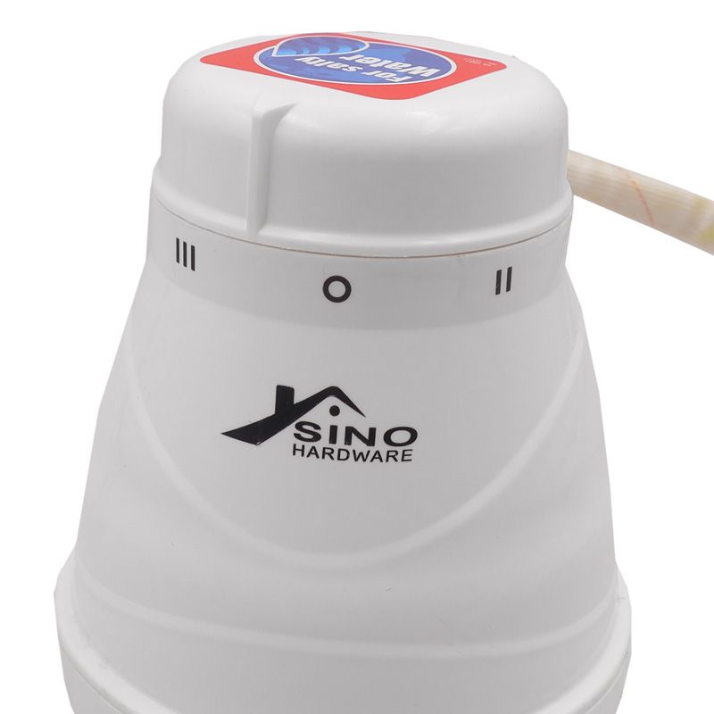 SINO Hot Water Shower For Fresh/Salty Water 3 Temperature SINO Instant Shower Electric Water Heater is the ideal option for a relaxing and economic bath.