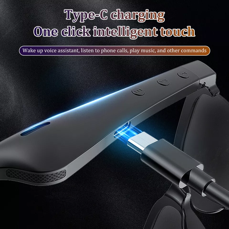 Garegear XG88 Pro Smart Sunglasses Wireless Smart Audio Sunglasses Bluetooth 5.0 Headset Earphones Smart Glasses Hands-free calls UV protection Polarized Fashion Outdoor Sports Glasses Unisex XG88Pro