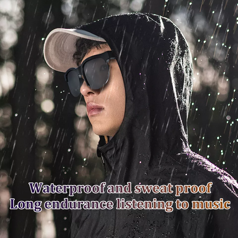 Garegear XG88 Pro Smart Sunglasses Wireless Smart Audio Sunglasses Bluetooth 5.0 Headset Earphones Smart Glasses Hands-free calls UV protection Polarized Fashion Outdoor Sports Glasses Unisex XG88Pro