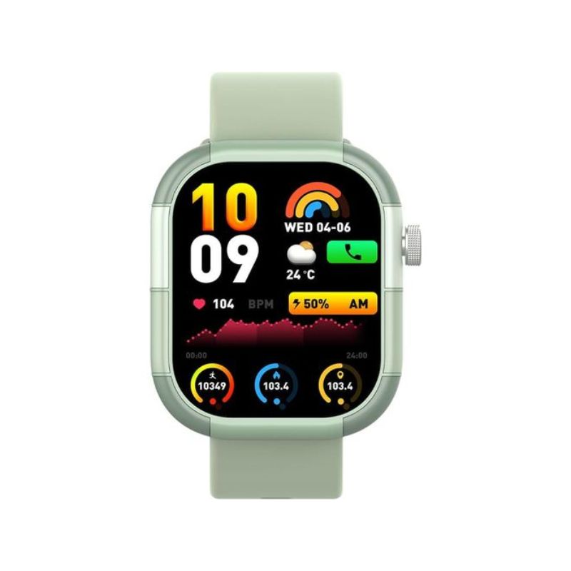 Infinix Xwatch 3 Smartwatch Clear Bluetooth Calling 7-10 days work time(BT Call Off) Waterproof IP68 My Health App Digital Crown Wireless Charge(TBD 4 1.43 AMOLED Display