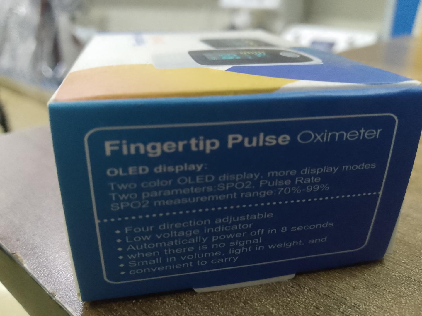 Fingertip Pulse Oximeter - Adult