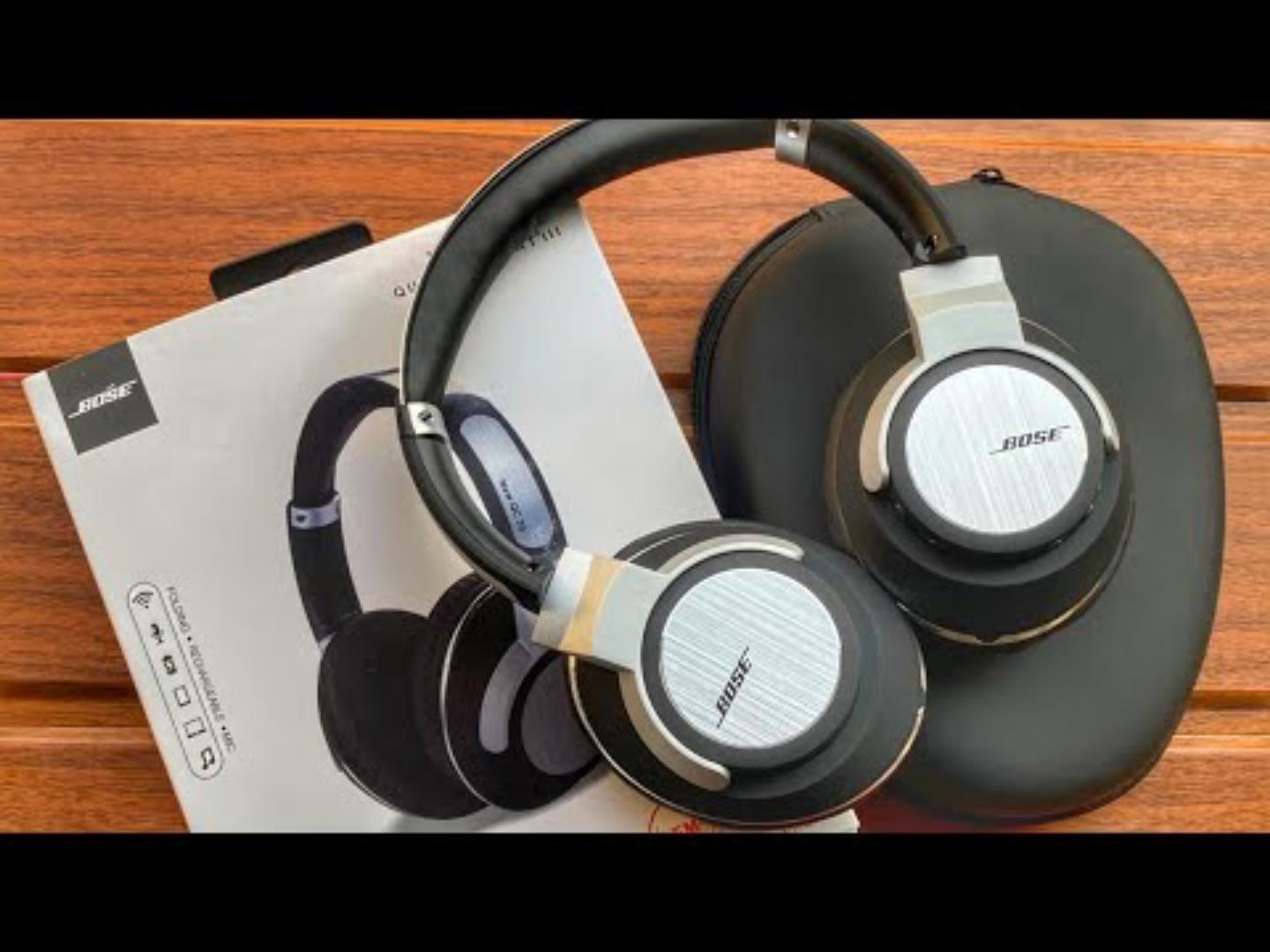 Bose CQ 39 wireless headphones -Noise canceling