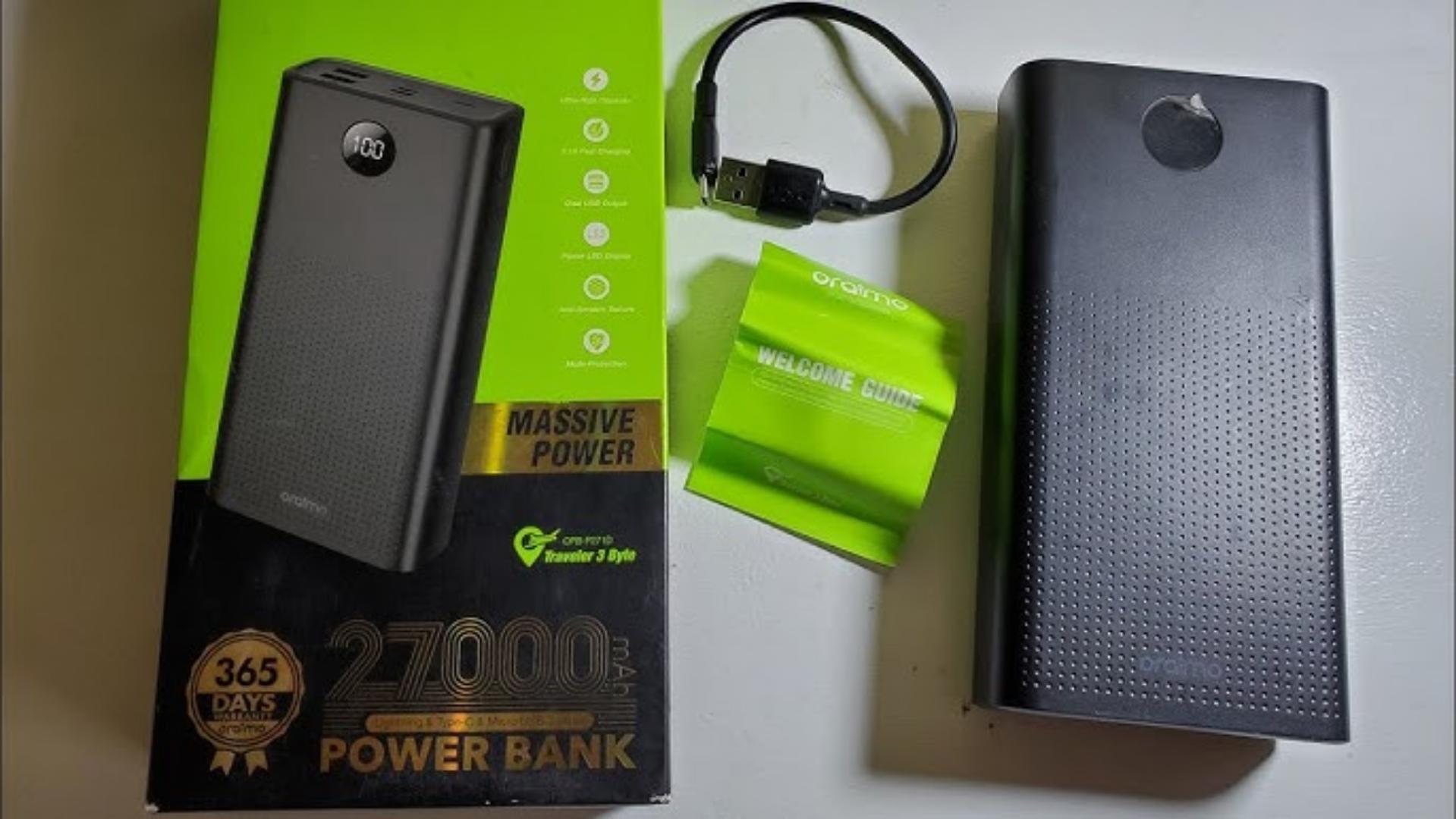 Oraimo powerbank 27000mAh