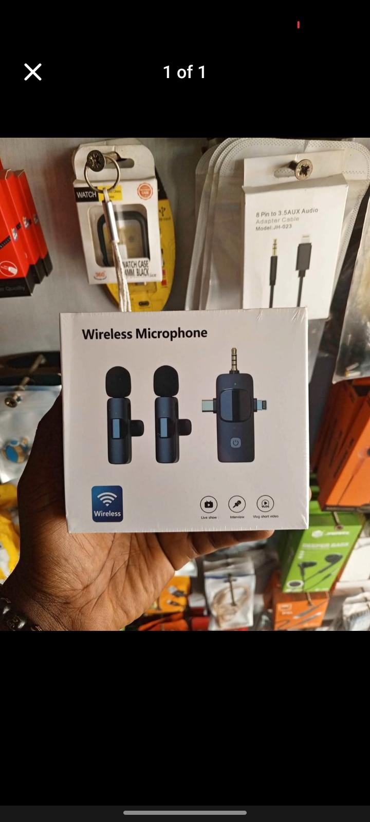 3 in 1 Double lapel Mic