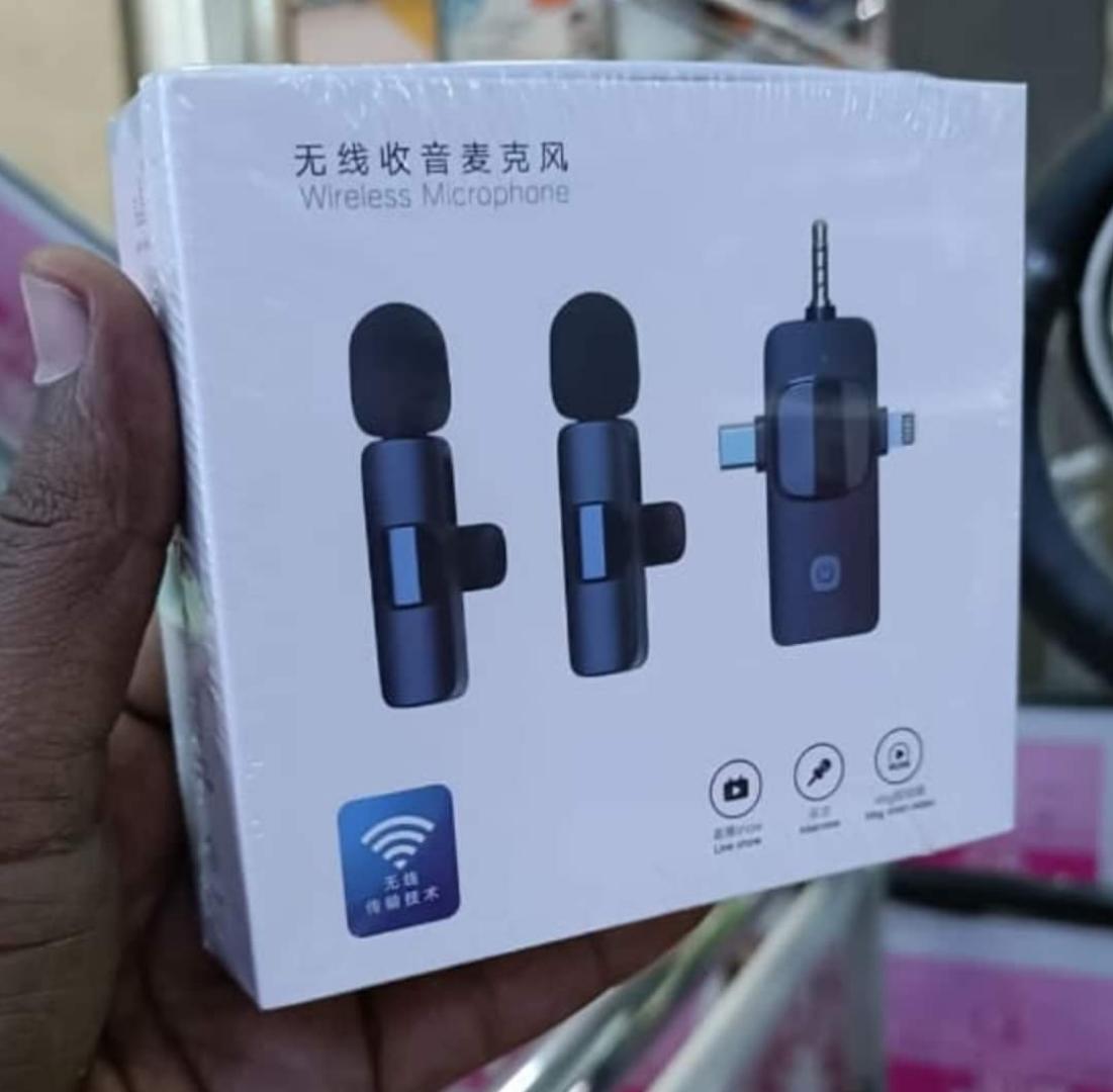 3 in 1 Double lapel Mic