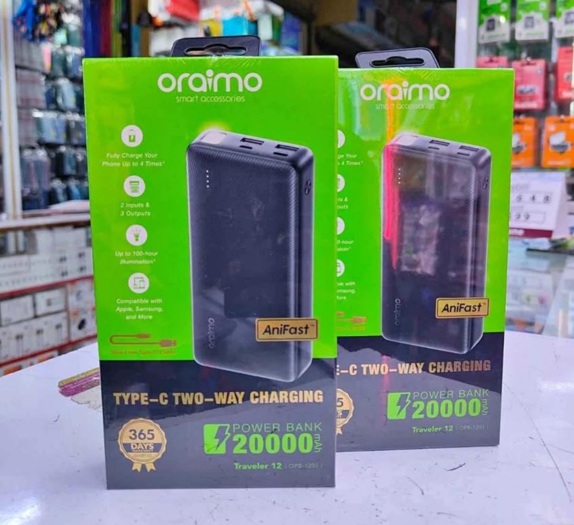 Oraimo Powerbank 20,000mAh