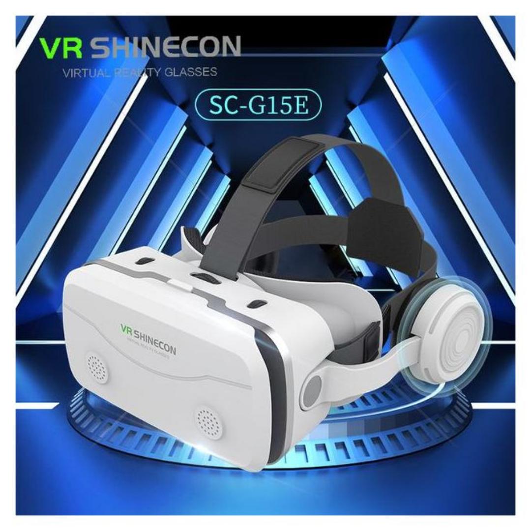Virtual Reality Vr Bluetooth Glasses 3d Headset Devices Viar Helmet Goggles Lenses Smart For Smartphones Phone Mobile Realidade