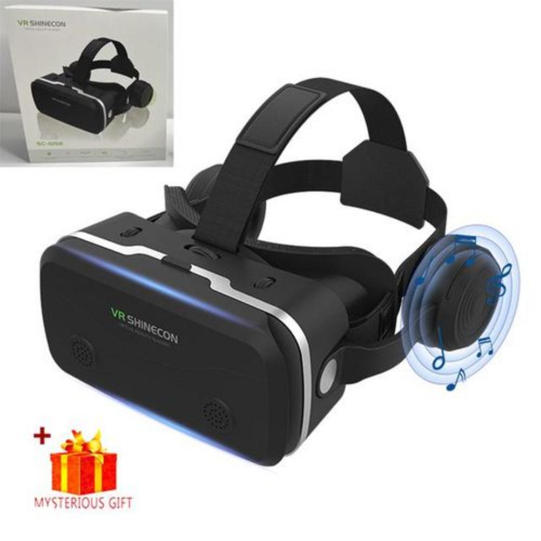 Virtual Reality Vr Bluetooth Glasses 3d Headset Devices Viar Helmet Goggles Lenses Smart For Smartphones Phone Mobile Realidade