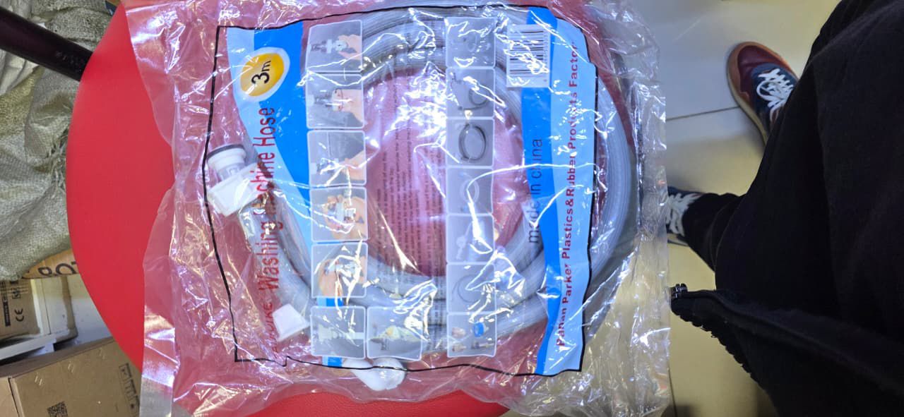 🚿 Washing Machine Outlet Pipe – 5 Metres | Strong, Flexible & Reliable ✨
Ensure smooth and efficient drainage with the 5-Metre Washing Machine Outlet Pipe, designed for durability, flexibility, and l