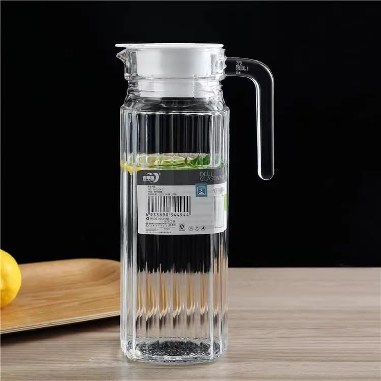 1.1L Juice & Water Jug – Perfect for everyday use! 💧
Elegant, durable, and easy to pour — ideal for serving chilled juice or refreshing water at home, in offices, or during special occasions. Stylish