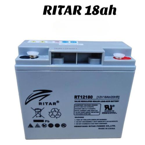RITAR  18 AH SOLAR BATTERY NON MANTANANCE GEL BATTERY