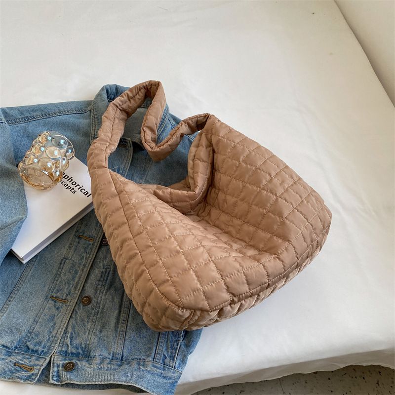 Large Size Women Handbag Lady  Shoulder Bag Ladies Handbags Sling Bags Hand Bags For Ladies Casual Soft Gift Big Capacity Space cotton bag Student Ins fashion Tote bag