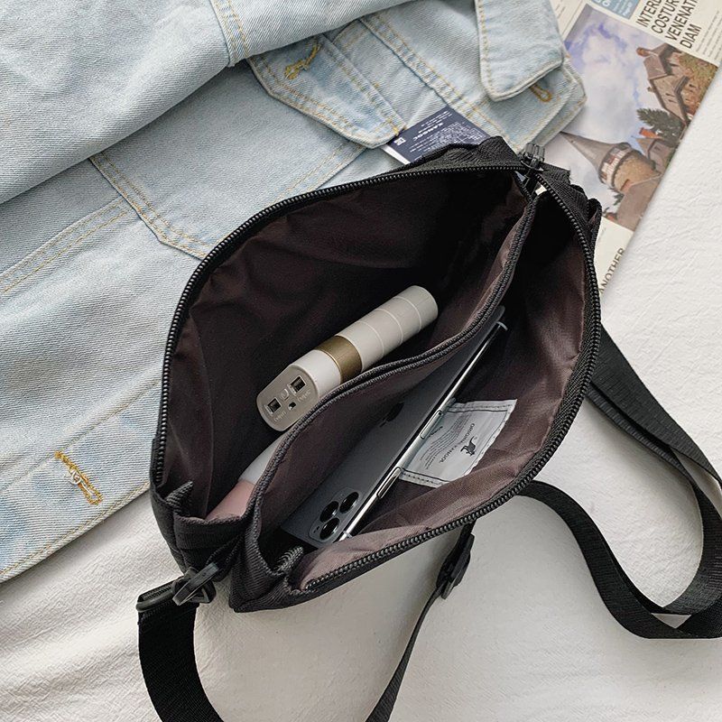 New Trendy Casural Student Small Bag Handbag Fashion Crossbody Bag Men's and Women's Simple and Elegant Shoulder Bag Sales Trendy Nylon Loght Weight Bag Travel Bag Gifts