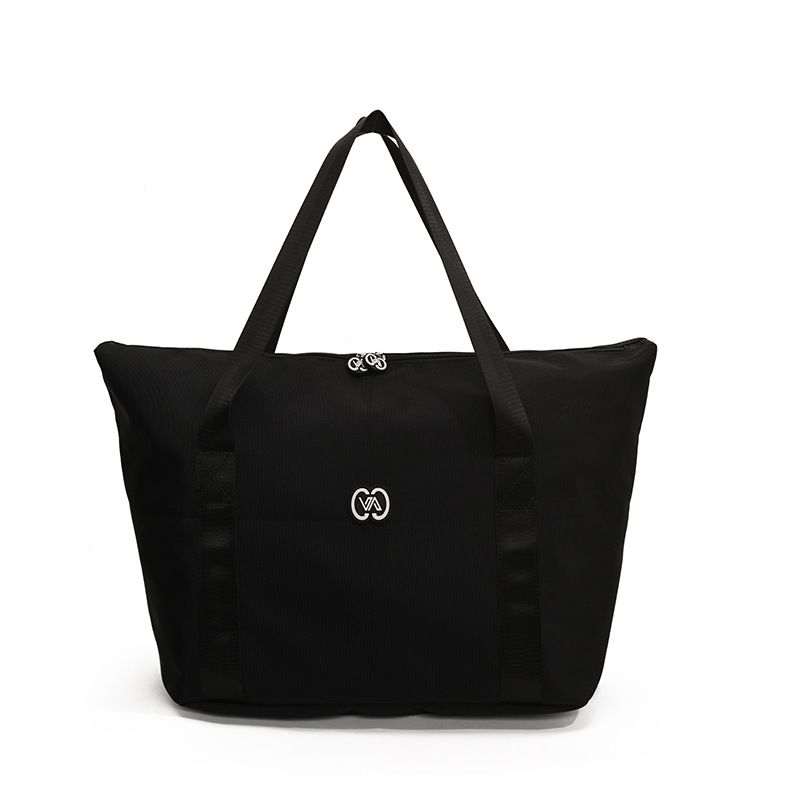 Large Capacity Casual Travel Handbag with Oxford Fabric, Lightweight and Durable Yoga Training Bag Attachable to Suitcase Handle for Business Trip Luggage‌