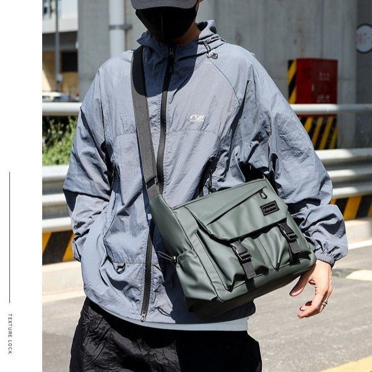 ‌Popular Trendy Nylon Crossbody Waist Bag / Messenger Bag for Men and Women