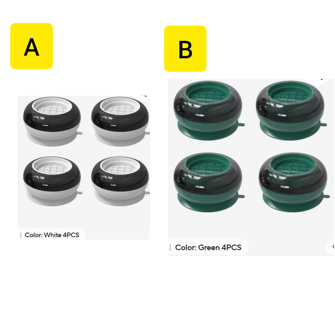 High density shining anti vibration shock pads for household machines (eg.washing machines)