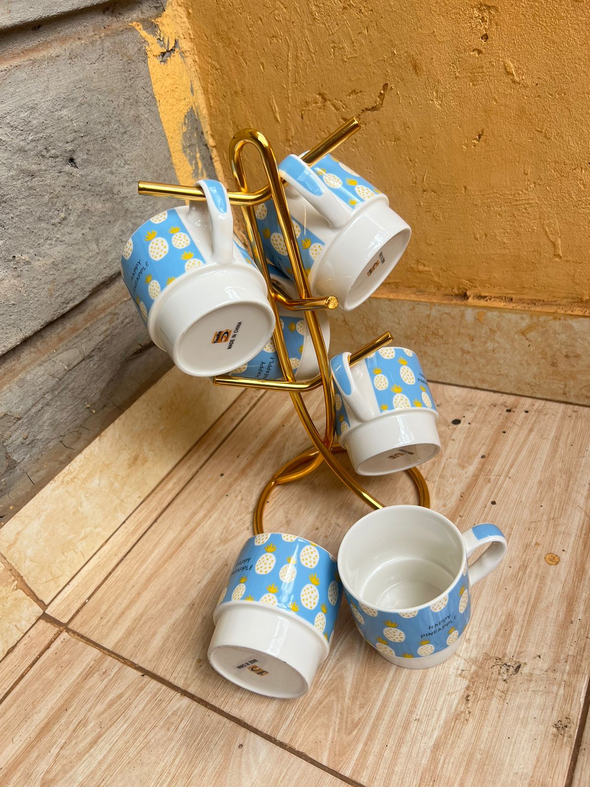 Classic Melamine Mug Coffee Tea Cup - Set Of 6