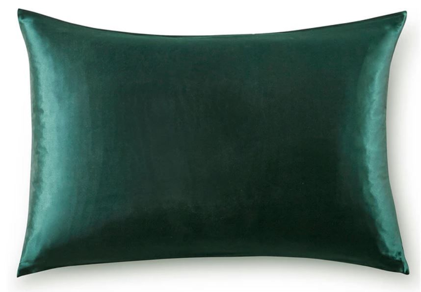 1 PC Green  Silk Pillowcase Size- 20x26 Inches