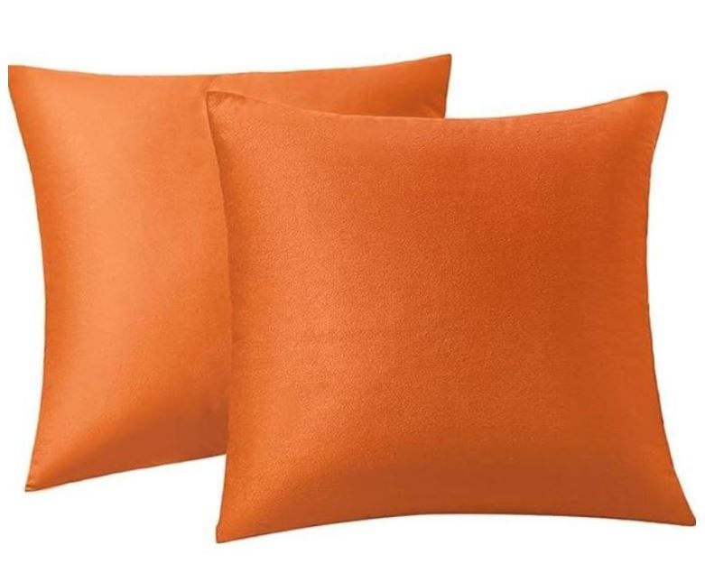 Set of 2 Throw pillow cases/Covers-18x18/45x45cm Suitable for living room couch or bedroom 18x18inch/45x45cm