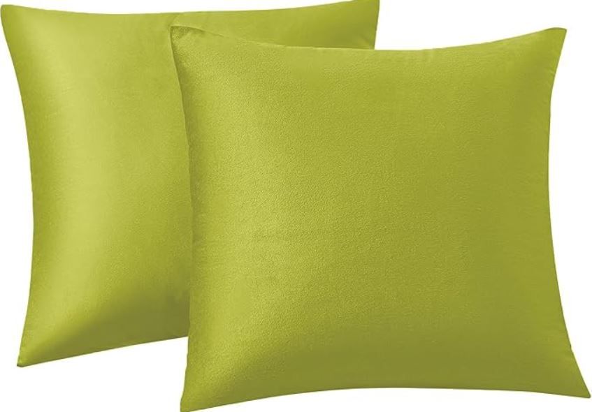 Set of 2 Throw pillow cases/Covers-18x18/45x45cm Suitable for living room couch or bedroom 18x18inch/45x45cm