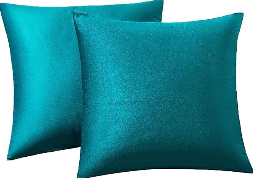 Set of 2 Throw pillow cases/Covers-18x18/45x45cm Suitable for living room couch or bedroom 18x18inch/45x45cm
