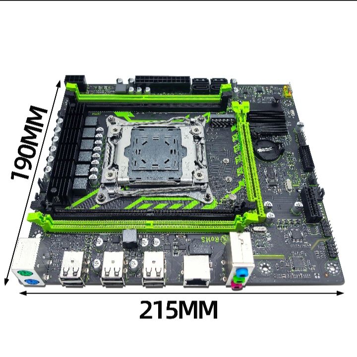 X99-8D4 ZSUS Motherboard Set Kit With Intel LGA2011-3 Xeon E5 2650 V4 CPU DDR4 16GB (1*16GB) 2133MHZ RAM Memory NVME M.2 SATA