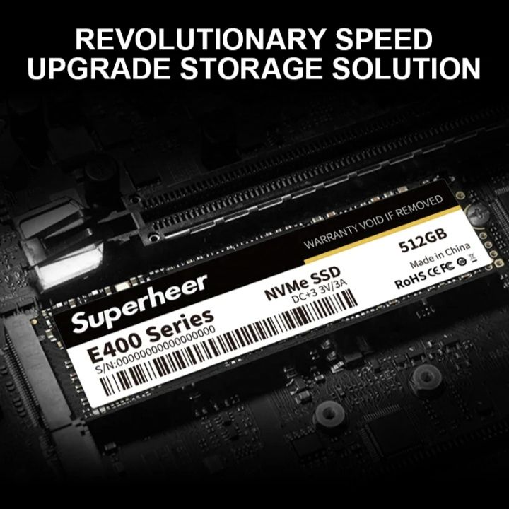 M2 SSD NVMe 256GB 128GB 512GB SUPERHEER M.2 PCIe 3.0 1TB Hard Drive 2280 Internal Solid State Disk for Laptop Desktop