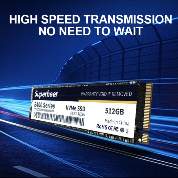 M2 SSD NVMe 256GB 128GB 512GB SUPERHEER M.2 PCIe 3.0 1TB Hard Drive 2280 Internal Solid State Disk for Laptop Desktop