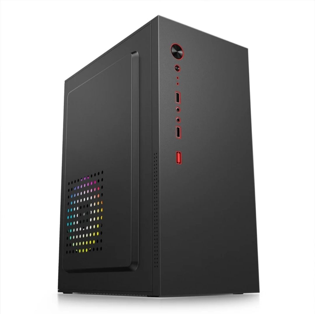 Desktop Computer Case Mini Case Simple Matx Business Office Game Compact Host Computer Case