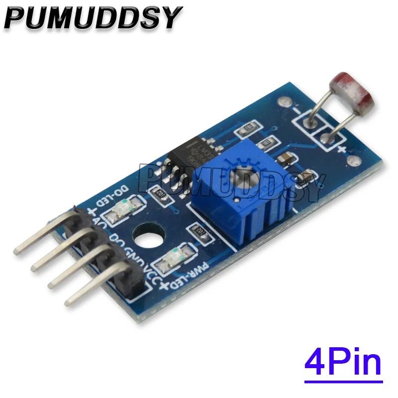LM393 Photoresistor 3 Pin 4 Pin Light Detection Light Sensor Module Arduino DIY Kit