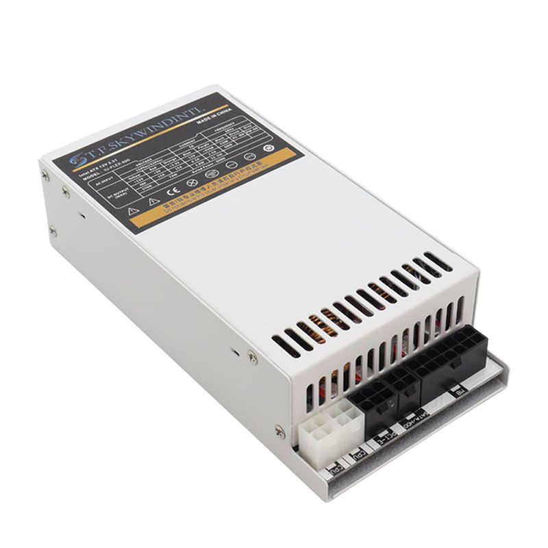 500W APFC Flex 1U Mini Modular Power Supply White Computer PSU ITX Case for Desktop PC