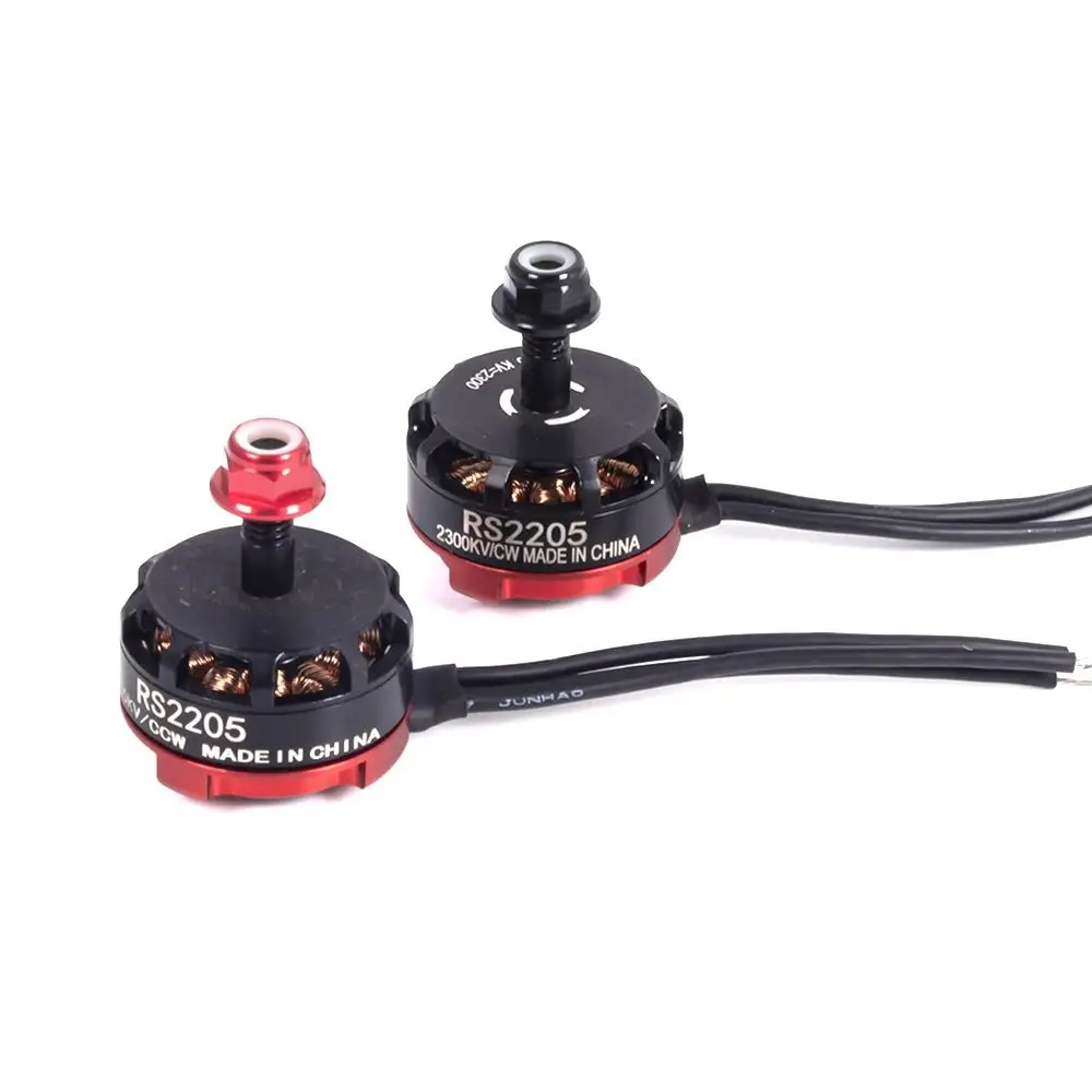 Brushless Motor RS2205 2300KV CW/CCW aircraft model four axis 5-inch for 2-6s 20A/30A/40A FPV Racing Quadcopter ESC Drone