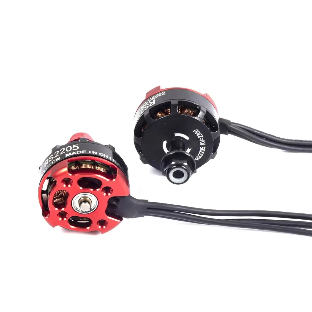 Brushless Motor RS2205 2300KV CW/CCW aircraft model four axis 5-inch for 2-6s 20A/30A/40A FPV Racing Quadcopter ESC Drone