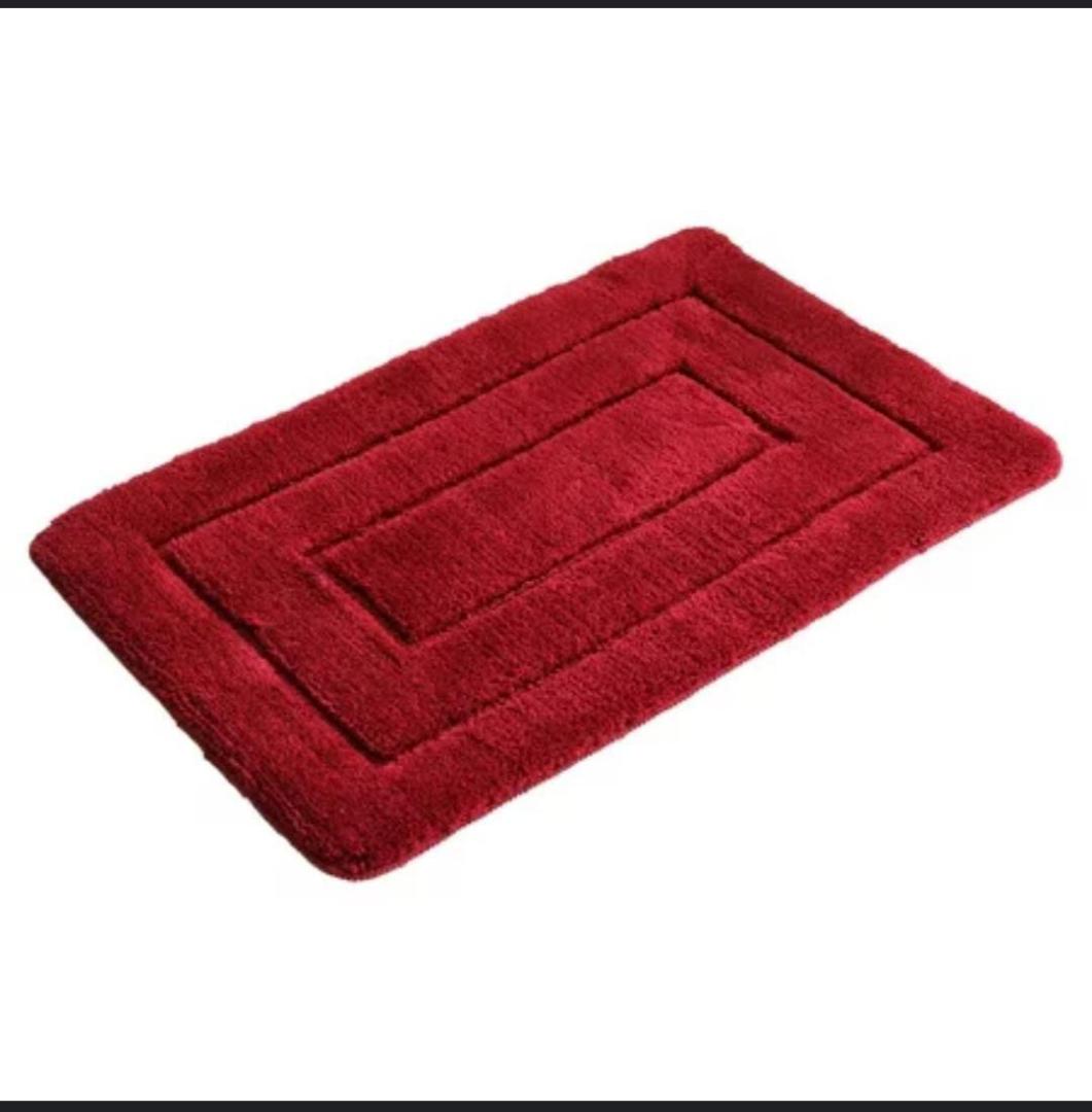 Thickened bathroom absorbent floor, Door, Toilet non slip mat household carpet