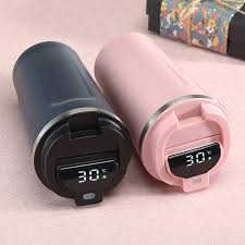 VACUUM FLASK. ✅ Stainless steel coffee tumbler thermos cup with intelligent temperature display ✅ Portable travel mug ✅ Capacity 510 Mls