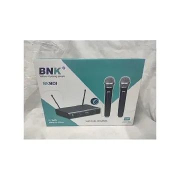 Bnk BK-701 Dual Channel UHF Wireless Microphone Set