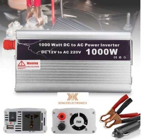 ouchuangbo300W,500W,1000W AND 2000W DC 12V to AC 220V portable car power inverter charger converter adapter