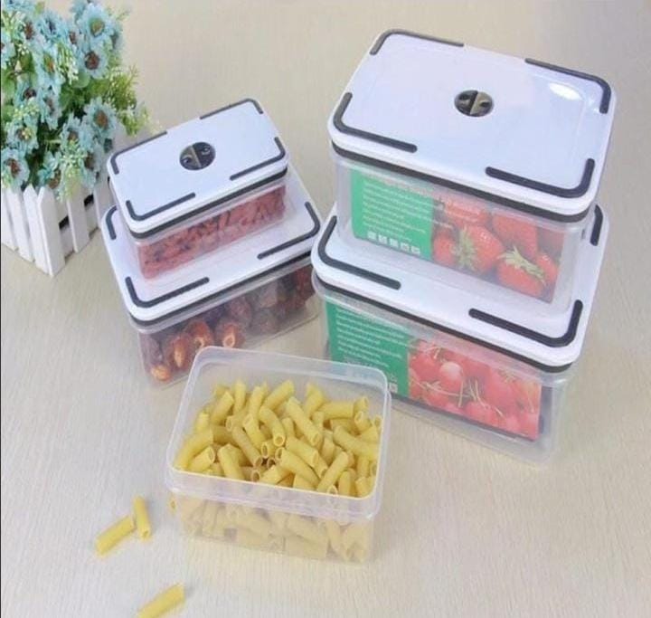 5 in 1 fridge containers Heat Resistant Home Kitchen Storage/lunch container microwave safe