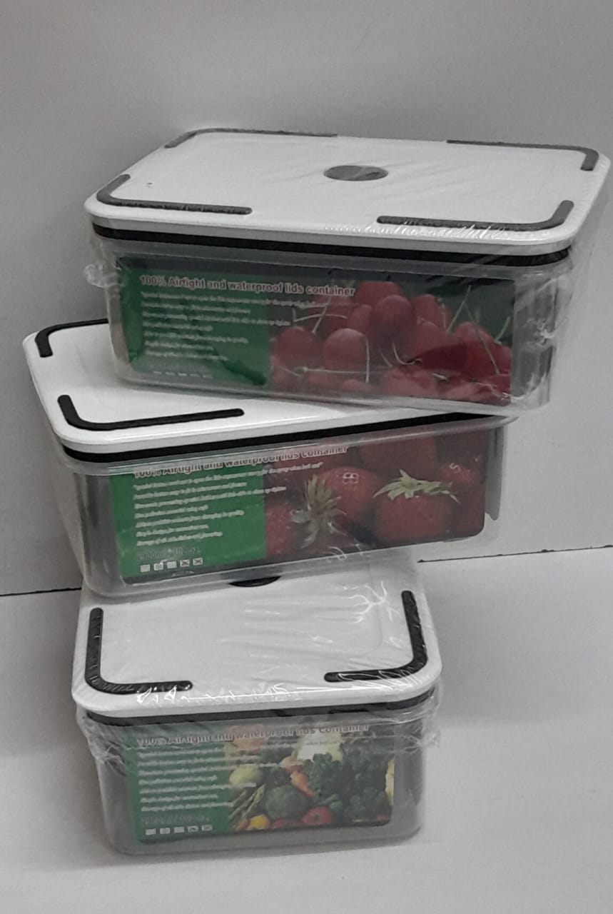5 in 1 fridge containers Heat Resistant Home Kitchen Storage/lunch container microwave safe