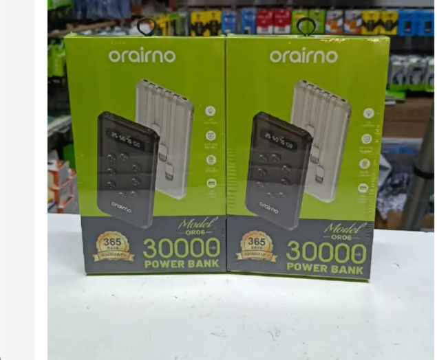 Oraimo Power Bank PowerBox 300 Lit 30000mAh 15W - LED Torch