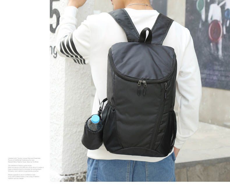 Ultra lightweight waterproof backpack bag packable foldable hiking backpack bag woman man day pack for travel capping outdoor bag