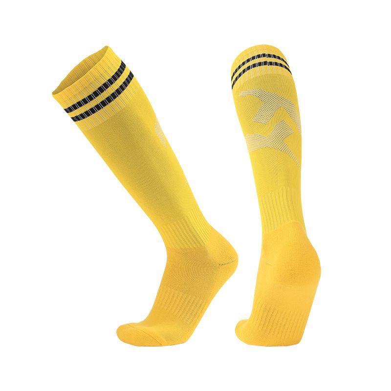 3 pairs Long Knee High Athletic Sports socks Anti Slip men sports football socks Knee Socks New Soccer Socks Compression Outdoor Sports Gym socks