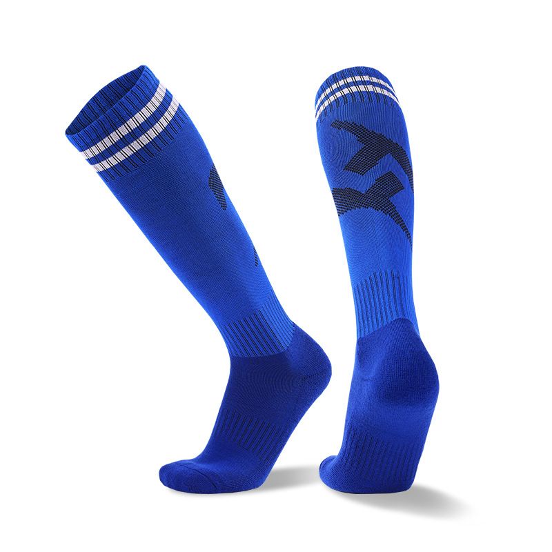 3 pairs Long Knee High Athletic Sports socks Anti Slip men sports football socks Knee Socks New Soccer Socks Compression Outdoor Sports Gym socks