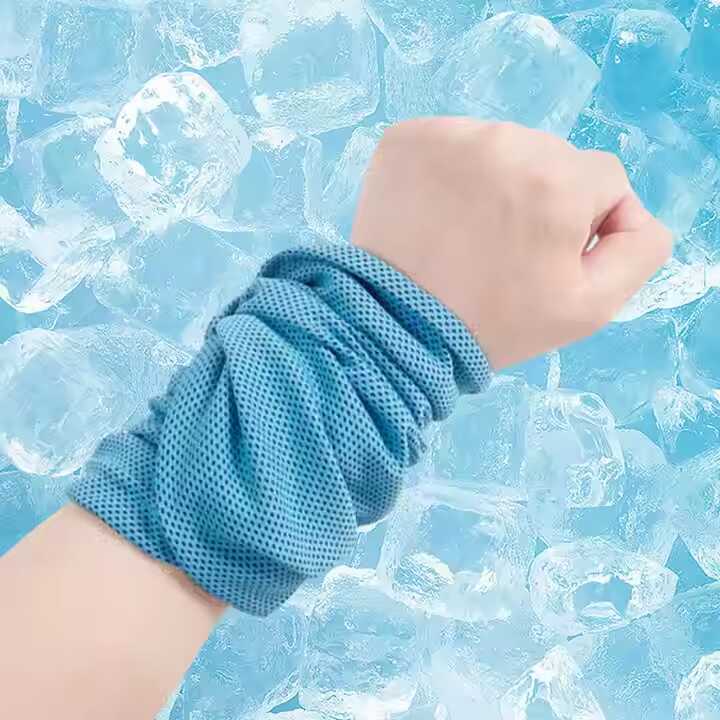 2pcs Sports Gym Yoga Exercise Fitness Super Soft Light Breathable Magic Good Absorbing Super Ice Cooling Towel