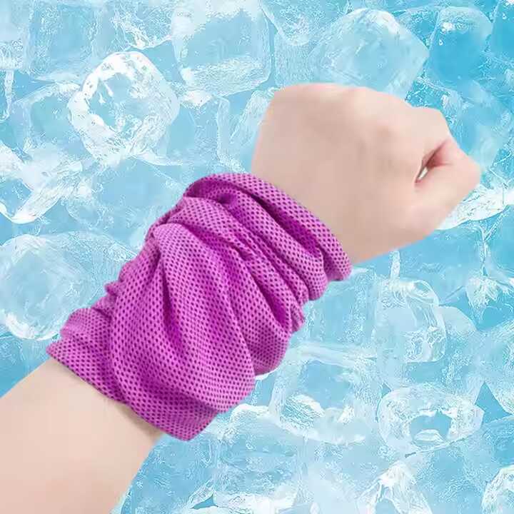 2pcs Sports Gym Yoga Exercise Fitness Super Soft Light Breathable Magic Good Absorbing Super Ice Cooling Towel