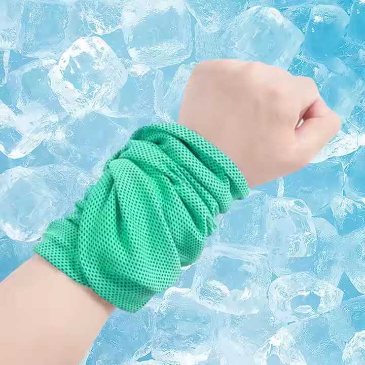 2pcs Sports Gym Yoga Exercise Fitness Super Soft Light Breathable Magic Good Absorbing Super Ice Cooling Towel