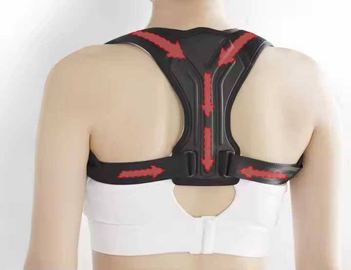 Adjustable and Breathable Shoulder Straightener Support Belt for Women and Men Elastic Bands Posture Improve Back Pain support posture corrector