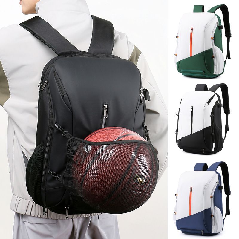 Basketball Equipment Backpack Volleyball Training Bag With External Ball Net and Shoe Compartment for outdoor sports