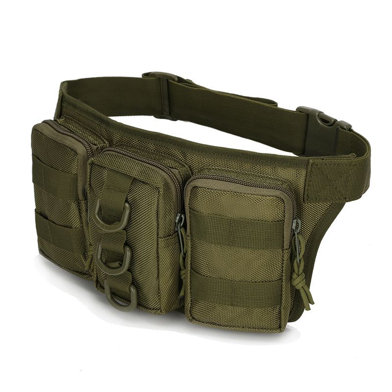Multi-functionl Waist Pack Bag Jungle Hunting Ranger CP Camo Waist Pocket Outdoor Tactical Sports Riding Waist Bag