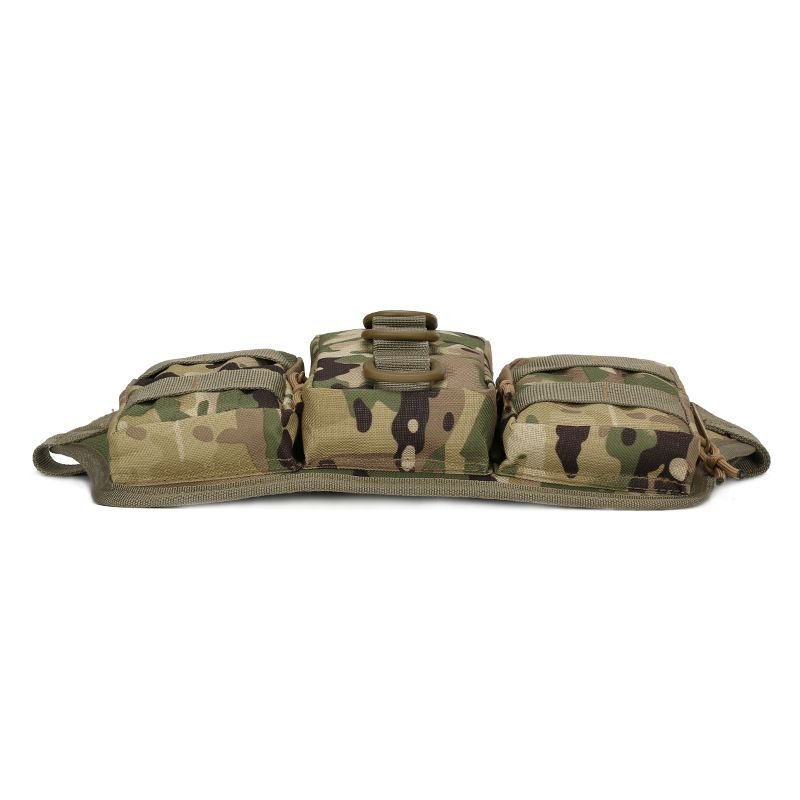 Multi-functionl Waist Pack Bag Jungle Hunting Ranger CP Camo Waist Pocket Outdoor Tactical Sports Riding Waist Bag